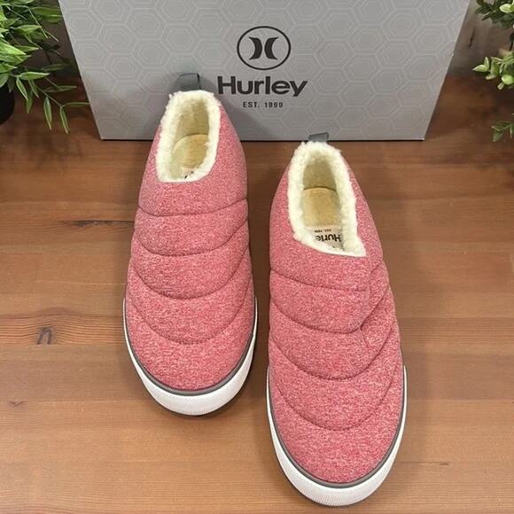 Hurley Women's Arlo Puff Slip On Clog Shoes Size 7 - Picture 2 of 6